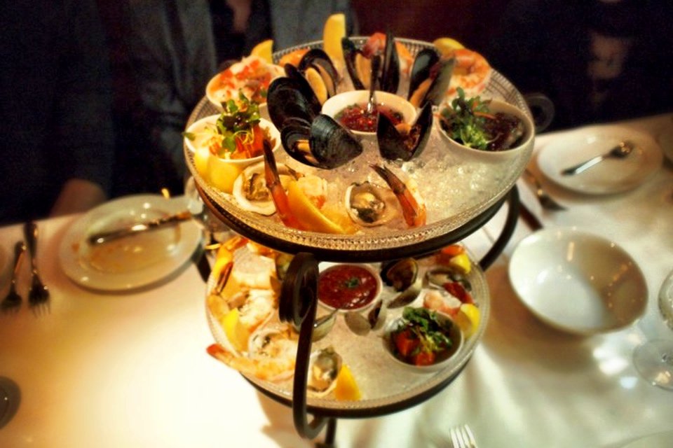 Seafood Tower - Blue Water Cafe