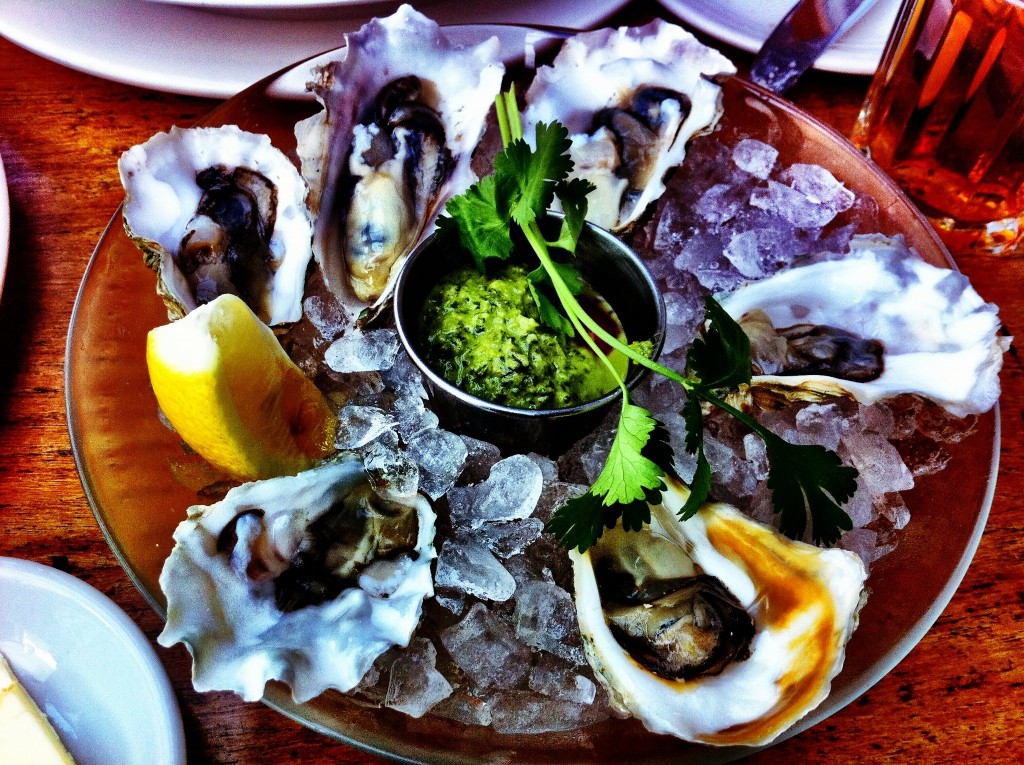 Fresh Oysters - Cardero's 