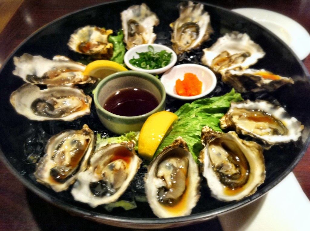 Fresh Oysters - Ebisu in Richmond
