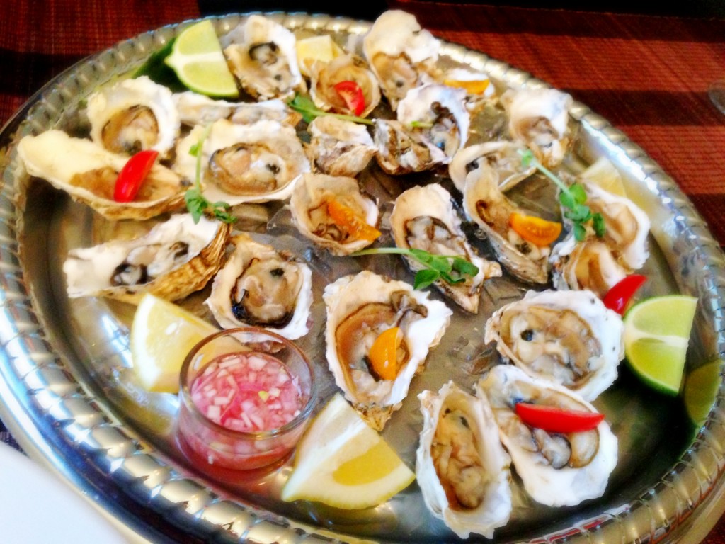 Raw Oysters on Half Shell
